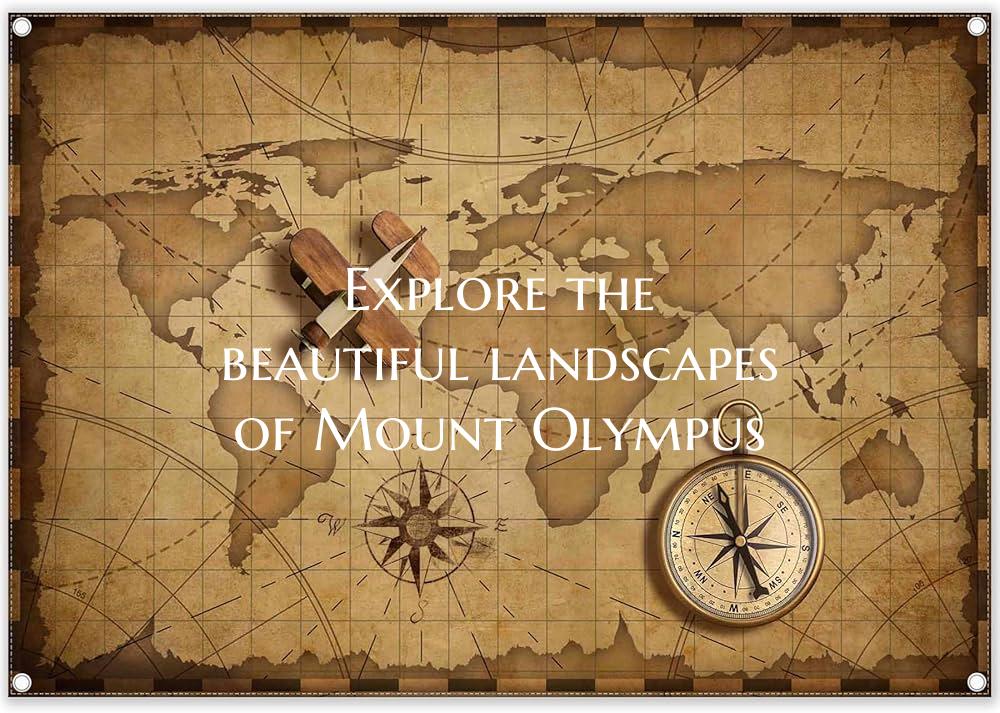 Explore the beautiful landscapes of Mount Olympus