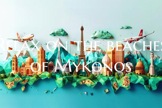 Relax on the beaches of Mykonos