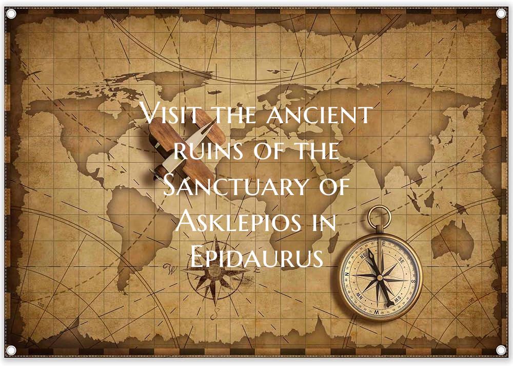 Visit the ancient ruins of the Sanctuary of Asklep...